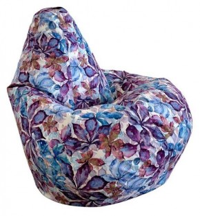 Кресло-мешок Цветы L в Лесном - lesnoy.ok-mebel.com | фото 1