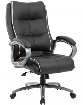 Кресло офисное BRABIX PREMIUM "Strong HD-009" (экокожа черная, ткань серая) 531945 в Лесном - lesnoy.ok-mebel.com | фото