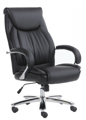 Кресло офисное BRABIX "Advance EX-575" (хром/экокожа/черное) 531825 в Лесном - lesnoy.ok-mebel.com | фото