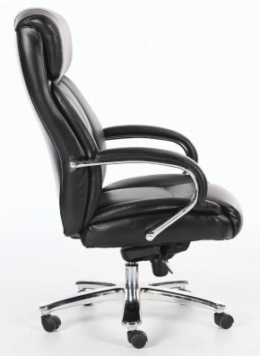 Кресло офисное BRABIX "Direct EX-580" (хром/рециклированная кожа/черное) 531824 в Лесном - lesnoy.ok-mebel.com | фото 3