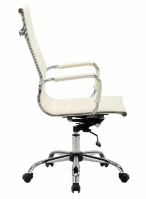 Кресло офисное BRABIX "Energy EX-509" (экокожа, хром, бежевое) 531166 в Лесном - lesnoy.ok-mebel.com | фото 3