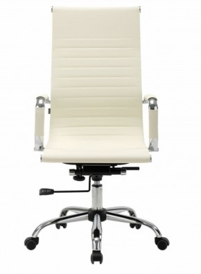 Кресло офисное BRABIX "Energy EX-509" (экокожа, хром, бежевое) 531166 в Лесном - lesnoy.ok-mebel.com | фото 4