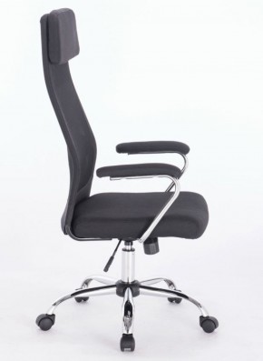 Кресло офисное BRABIX "Flight EX-540" (хром, черное) 531847 в Лесном - lesnoy.ok-mebel.com | фото 3