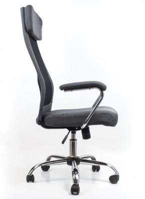 Кресло офисное BRABIX "Flight EX-540" (хром, ткань, сетка, серое) 531848 в Лесном - lesnoy.ok-mebel.com | фото 3