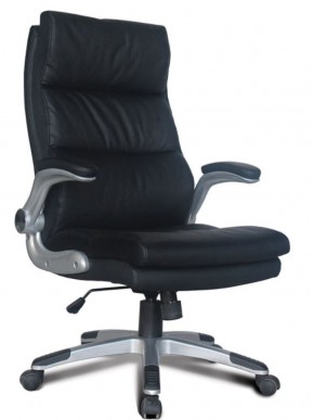 Кресло офисное BRABIX "Fregat EX-510" (рециклированная кожа, черное) 530863 в Лесном - lesnoy.ok-mebel.com | фото 1