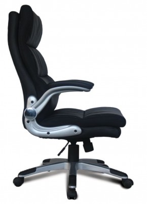 Кресло офисное BRABIX "Fregat EX-510" (рециклированная кожа, черное) 530863 в Лесном - lesnoy.ok-mebel.com | фото 3