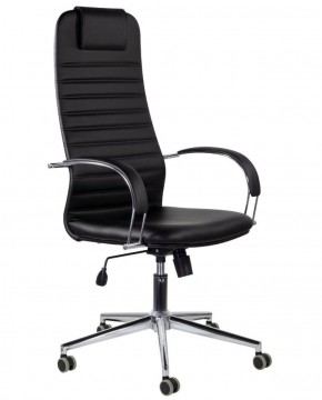 Кресло офисное BRABIX "Pilot EX-610 CH" premium (черное/кожзам) 532418 в Лесном - lesnoy.ok-mebel.com | фото