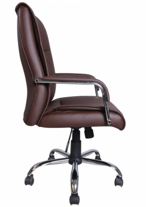 Кресло офисное BRABIX "Space EX-508" (экокожа, хром, коричневое) 531164 в Лесном - lesnoy.ok-mebel.com | фото 2