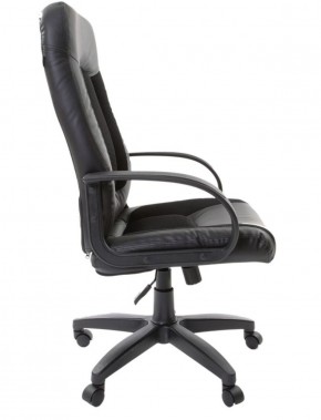 Кресло офисное BRABIX "Strike EX-525" (экокожа черная, ткань черная) 531381 в Лесном - lesnoy.ok-mebel.com | фото 3