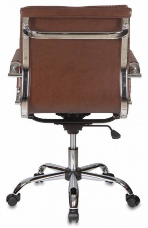 Кресло руководителя Бюрократ CH-993-LOW/BROWN коричневый в Лесном - lesnoy.ok-mebel.com | фото 4