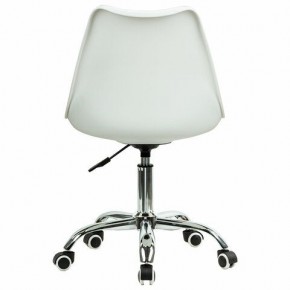 Кресло стул BRABIX "Eames MG-310 CH", хром, пластик белый, ткань серая, 532924 в Лесном - lesnoy.ok-mebel.com | фото 4