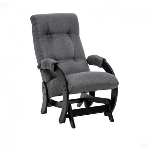 Кресло-качалка Модель 68 (Leset Футура) Венге, ткань Malmo 95 в Лесном - lesnoy.ok-mebel.com | фото 2