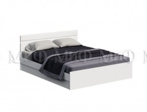 НЭНСИ NEW Кровать 1,4 м (Белый глянец холодный/Белый) в Лесном - lesnoy.ok-mebel.com | фото