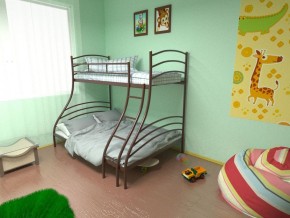 Кровать 2-х ярусная Глория (МилСон) в Лесном - lesnoy.ok-mebel.com | фото 1
