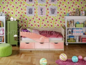Кровать Бабочки (Розовый металлик) 1600 в Лесном - lesnoy.ok-mebel.com | фото