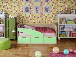 Кровать Бабочки (Салатовый матовый) 1600 в Лесном - lesnoy.ok-mebel.com | фото