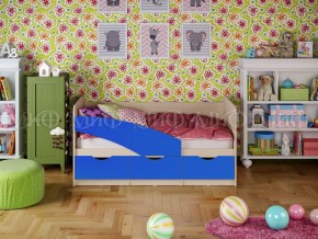 Кровать Бабочки (Синий матовый) 1800 в Лесном - lesnoy.ok-mebel.com | фото