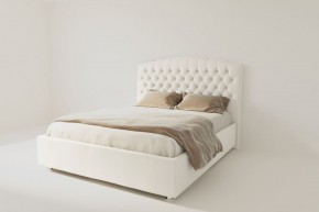 Кровать Берлин с ПМ 1800 (экокожа белая) в Лесном - lesnoy.ok-mebel.com | фото 2