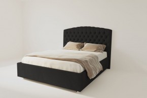 Кровать Берлин с ПМ 800 (экокожа кольт ч) в Лесном - lesnoy.ok-mebel.com | фото 2