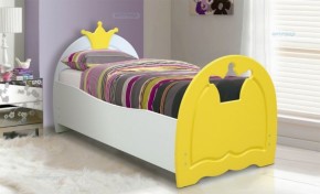 Кровать детская Корона (700*1400) МДФ матовый в Лесном - lesnoy.ok-mebel.com | фото 1