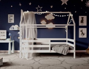 Кровать-домик 80*190 Белый в Лесном - lesnoy.ok-mebel.com | фото 2