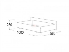 Кровать двойная Ольга 1Н + 2-а ящика (1400*2000) в Лесном - lesnoy.ok-mebel.com | фото 2