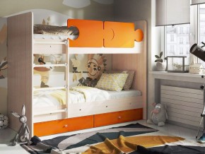 Кровать двухъярусная "Тетрис" (щиты) с бортиками + ящики в Лесном - lesnoy.ok-mebel.com | фото 5