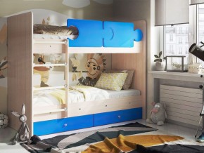 Кровать двухъярусная "Тетрис" (щиты) с бортиками + ящики в Лесном - lesnoy.ok-mebel.com | фото 6