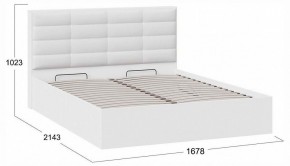 Кровать двуспальная Агата с ПМ Тип 1 в Лесном - lesnoy.ok-mebel.com | фото 4