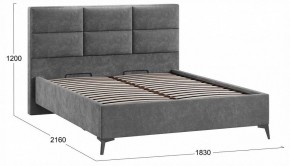 Кровать двуспальная Делана с ПМ Тип 1 в Лесном - lesnoy.ok-mebel.com | фото 3