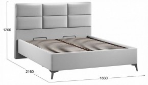 Кровать двуспальная Делана с ПМ Тип 1 в Лесном - lesnoy.ok-mebel.com | фото 4