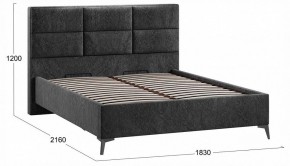 Кровать двуспальная Делана с ПМ Тип 1 в Лесном - lesnoy.ok-mebel.com | фото 4