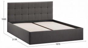 Кровать двуспальная Джоли с ПМ Тип 1 в Лесном - lesnoy.ok-mebel.com | фото 4