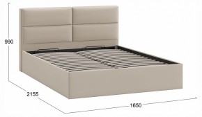 Кровать двуспальная Глосс с ПМ Тип 1 в Лесном - lesnoy.ok-mebel.com | фото 4