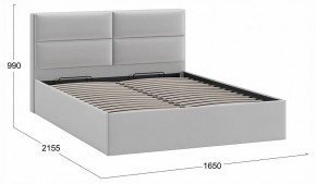 Кровать двуспальная Глосс с ПМ Тип 1 в Лесном - lesnoy.ok-mebel.com | фото 4