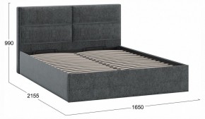 Кровать двуспальная Глосс с ПМ Тип 1 в Лесном - lesnoy.ok-mebel.com | фото 4