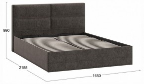 Кровать двуспальная Глосс с ПМ Тип 1 в Лесном - lesnoy.ok-mebel.com | фото 4