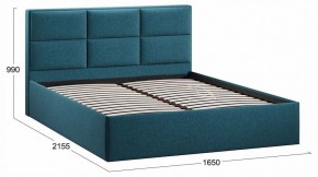 Кровать двуспальная Стелла с ПМ Тип 1 в Лесном - lesnoy.ok-mebel.com | фото 4