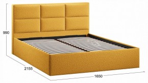 Кровать двуспальная Стелла с ПМ Тип 1 в Лесном - lesnoy.ok-mebel.com | фото 4