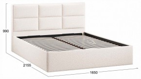 Кровать двуспальная Стелла с ПМ Тип 1 в Лесном - lesnoy.ok-mebel.com | фото 4