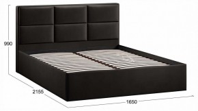 Кровать двуспальная Стелла с ПМ Тип 1 в Лесном - lesnoy.ok-mebel.com | фото 4