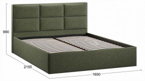 Кровать двуспальная Стелла с ПМ Тип 1 в Лесном - lesnoy.ok-mebel.com | фото 4