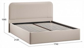 Кровать двуспальная Тиффани с ПМ Тип 1 в Лесном - lesnoy.ok-mebel.com | фото 4