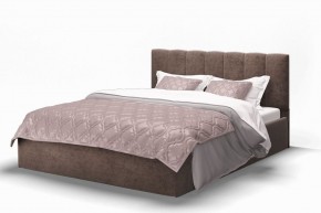 Кровать Элен 1200*2000 Rock 05 (коричневый) в Лесном - lesnoy.ok-mebel.com | фото
