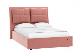 Кровать Ester 1400 с основанием и ПМ (Ультра коралл) Модель 311 в Лесном - lesnoy.ok-mebel.com | фото