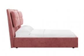 Кровать Ester 1400 с основанием и ПМ (Ультра коралл) Модель 311 в Лесном - lesnoy.ok-mebel.com | фото 3