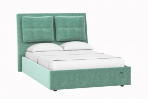 Кровать Ester 1400 с основанием и ПМ (Ультра Минт) в Лесном - lesnoy.ok-mebel.com | фото