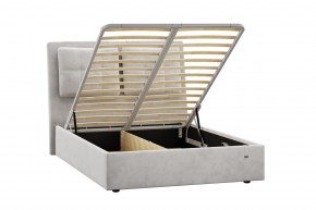 Кровать Ester 1400 с основанием и ПМ (Ультра Смог) Модель 311 в Лесном - lesnoy.ok-mebel.com | фото 2