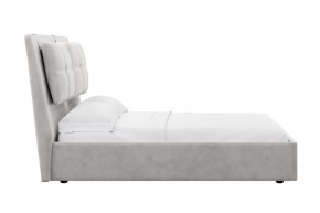 Кровать Ester 1400 с основанием и ПМ (Ультра Смог) Модель 311 в Лесном - lesnoy.ok-mebel.com | фото 3