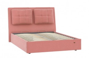 Кровать Ester 1600 с основанием и ПМ (Ультра коралл) Модель 311 в Лесном - lesnoy.ok-mebel.com | фото
